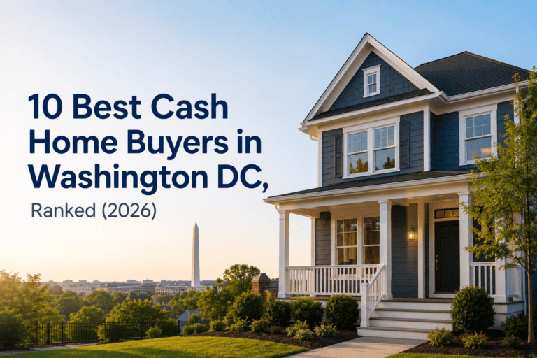 10 Best Cash Home Buyers in Washington DC, Ranked (2026)