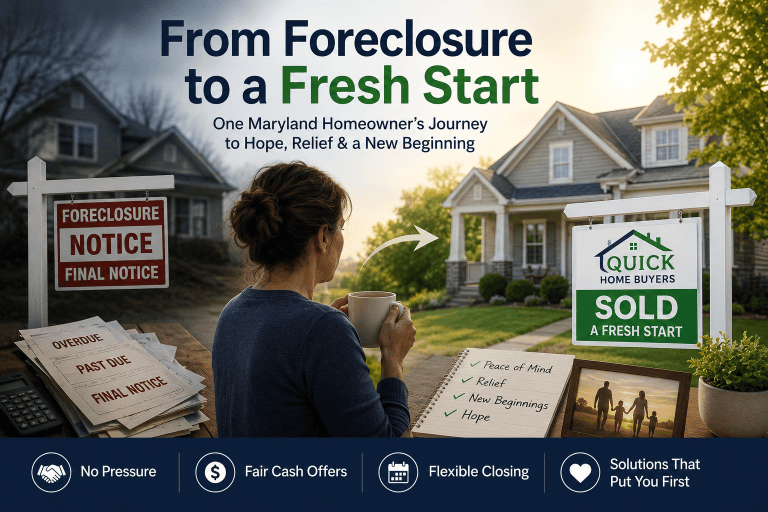 How One Maryland Homeowner Avoided Foreclosure and Found a Fresh Start