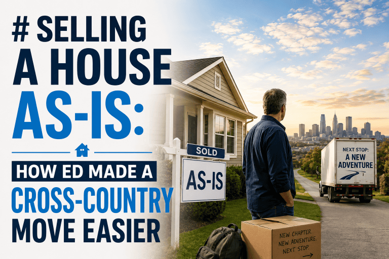 Selling a House As-Is: How Ed Rooney Made a Cross-Country Move Easier