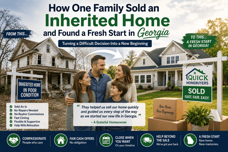 How One Family Sold an Inherited Home and Found a Fresh Start in Georgia