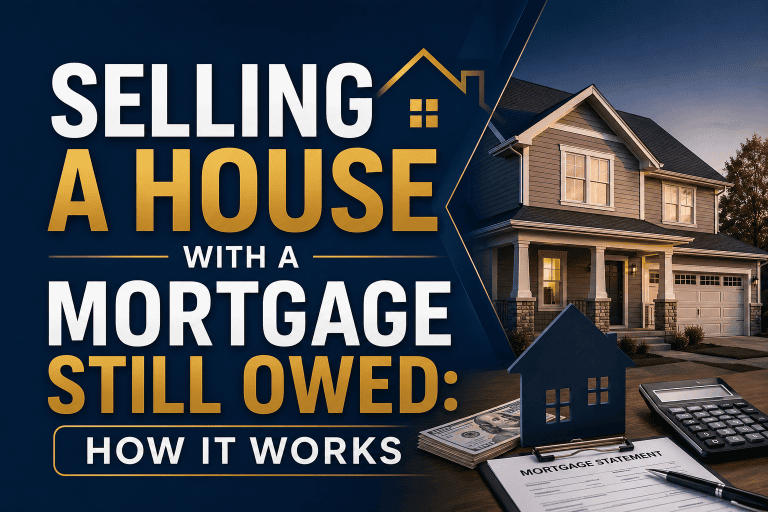 Selling a House With a Mortgage Still Owed: How It Works