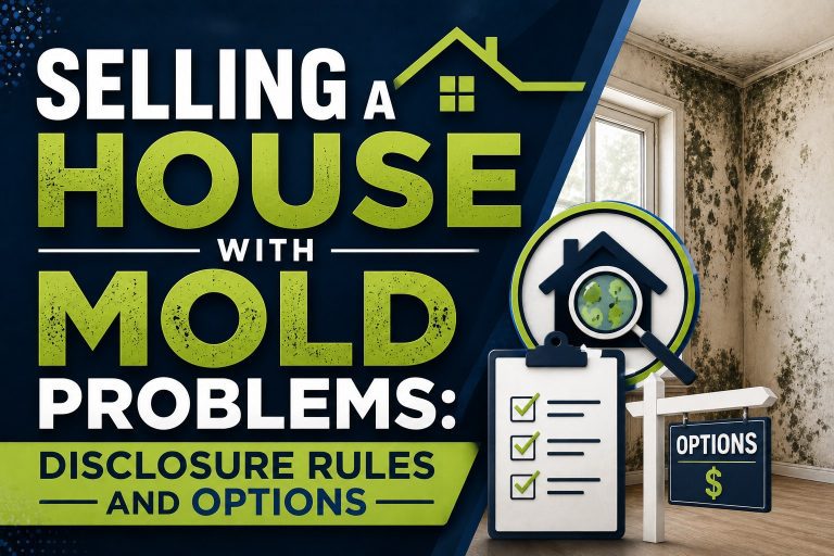 Selling a House with Mold Problems: Disclosure Rules and Options